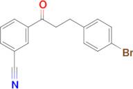 3-(4-bromophenyl)-3'-cyanopropiophenone