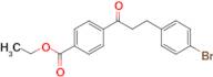 3-(4-bromophenyl)-4'-carboethoxypropiophenone