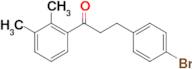 3-(4-bromophenyl)-2',3'-dimethylpropiophenone