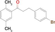 3-(4-bromophenyl)-2',5'-dimethylpropiophenone