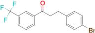 3-(4-bromophenyl)-3'-trifluoromethylpropiophenone