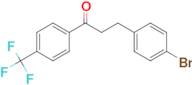 3-(4-bromophenyl)-4'-trifluoromethylpropiophenone