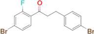 4'-bromo-3-(4-bromophenyl)-2'-fluoropropiophenone