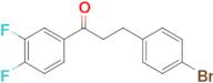 3-(4-bromophenyl)-3',4'-difluoropropiophenone