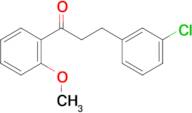 3-(3-chlorophenyl)-2'-methoxypropiophenone