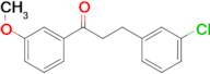 3-(3-chlorophenyl)-3'-methoxypropiophenone