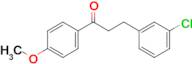 3-(3-chlorophenyl)-4'-methoxypropiophenone