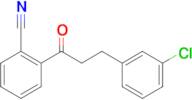 3-(3-chlorophenyl)-2'-cyanopropiophenone