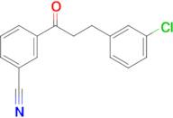 3-(3-chlorophenyl)-3'-cyanopropiophenone