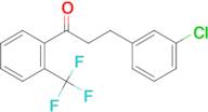 3-(3-chlorophenyl)-2'-trifluoromethylpropiophenone