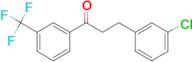 3-(3-chlorophenyl)-3'-trifluoromethylpropiophenone