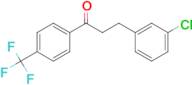 3-(3-chlorophenyl)-4'-trifluoromethylpropiophenone