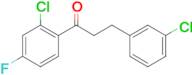 2'-chloro-3-(3-chlorophenyl)-4'-fluoropropiophenone