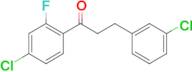 4'-chloro-3-(3-chlorophenyl)-2'-fluoropropiophenone