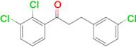 3-(3-chlorophenyl)-2',3'-dichloropropiophenone