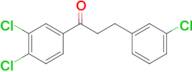 3-(3-chlorophenyl)-3',4'-dichloropropiophenone