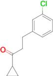 2-(3-Chlorophenyl)ethyl cyclopropyl ketone