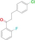 3-(4-chlorophenyl)-2'-fluoropropiophenone