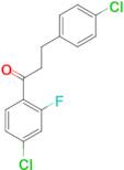 4'-chloro-3-(4-chlorophenyl)-2'-fluoropropiophenone