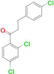 3-(4-chlorophenyl)-2',4'-dichloropropiophenone