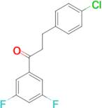 3-(4-chlorophenyl)-3',5'-difluoropropiophenone