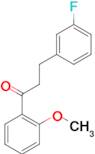 3-(3-fluorophenyl)-2'-methoxypropiophenone