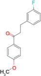 3-(3-fluorophenyl)-4'-methoxypropiophenone