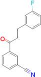 3'-cyano-3-(3-fluorophenyl)propiophenone