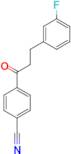 4'-cyano-3-(3-fluorophenyl)propiophenone