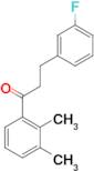 2',3'-dimethyl-3-(3-fluorophenyl)propiophenone