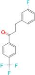 3-(3-fluorophenyl)-4'-trifluoromethylpropiophenone