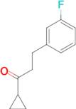cyclopropyl 2-(3-fluorophenyl)ethyl ketone