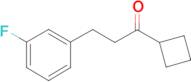 cyclobutyl 2-(3-fluorophenyl)ethyl ketone