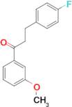 3-(4-fluorophenyl)-3'-methoxypropiophenone