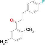 2',5'-dimethyl-3-(4-fluorophenyl)propiophenone