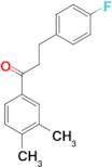 3',4'-Dimethyl-3-(4-fluorophenyl)propiophenone