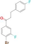 4'-bromo-3'-fluoro-3-(4-fluorophenyl)propiophenone