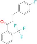 3-(4-fluorophenyl)-2'-trifluoromethylpropiophenone