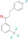 3-(4-fluorophenyl)-3'-trifluoromethylpropiophenone
