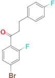 4'-bromo-2'-fluoro-3-(4-fluorophenyl)propiophenone