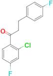 2'-chloro-4'-fluoro-3-(4-fluorophenyl)propiophenone