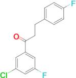 3'-chloro-5'-fluoro-3-(4-fluorophenyl)propiophenone