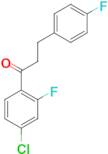 4'-chloro-2'-fluoro-3-(4-fluorophenyl)propiophenone