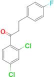 2',4'-dichloro-3-(4-fluorophenyl)propiophenone