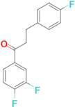 3',4'-Difluoro-3-(4-fluorophenyl)propiophenone
