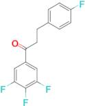 3-(4-fluorophenyl)-3',4',5'-trifluoropropiophenone