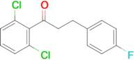2',6'-dichloro-3-(4-fluorophenyl)propiophenone