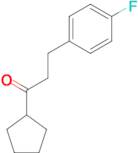 cyclopentyl 2-(4-fluorophenyl)ethyl ketone