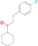 cyclohexyl 2-(4-fluorophenyl)ethyl ketone