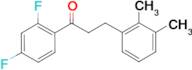 2',4'-difluoro-3-(2,3-dimethylphenyl)propiophenone